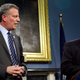 NYC Mayor Bill de Blasio and United Federation of Teachers president Michael Mulgrew in 2014.